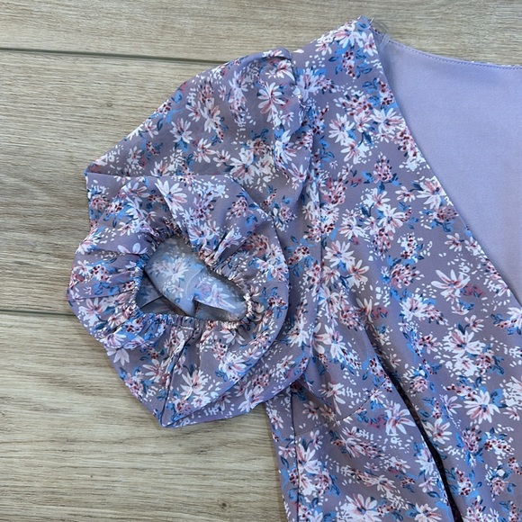 Mortise and Market Wrap Mini Dress - Picture 5 of 8